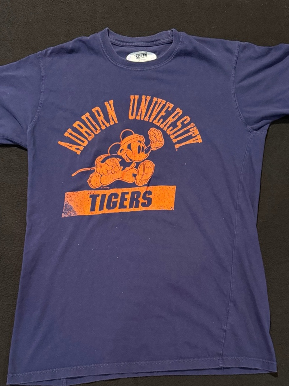 Disney Mickey Mouse Auburn Football‎ Mens Size Large Short Sleeve T Shirt - Picture 2 of 6